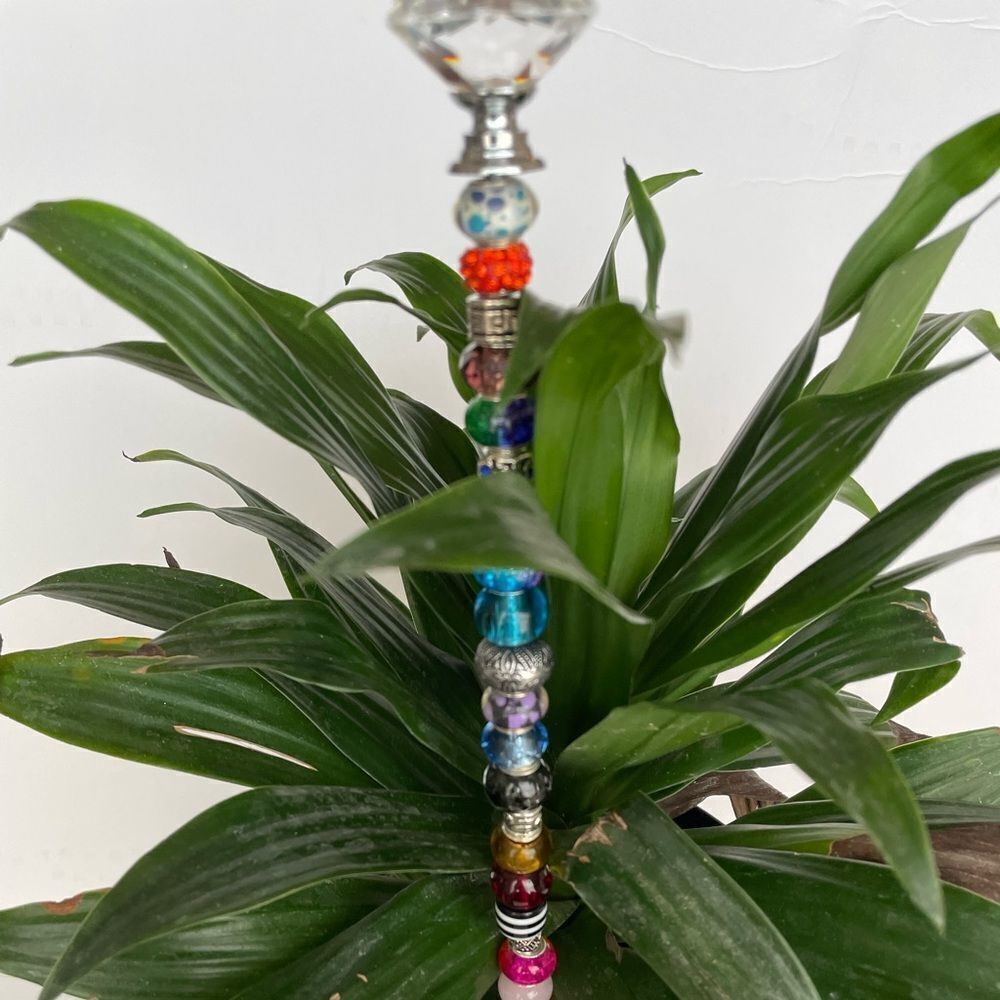 GLITZY PLANT JEWELRY, 10”, MULTI#3